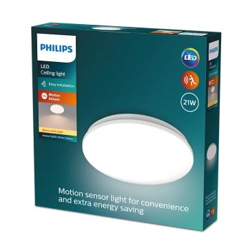 Philips - LED Laevalgusti koos anduriga ACUNA LED/21W/230V 2700K