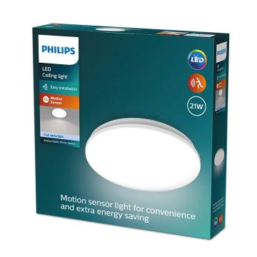 Philips - LED Laevalgusti koos anduriga ACUNA LED/21W/230V 4000K