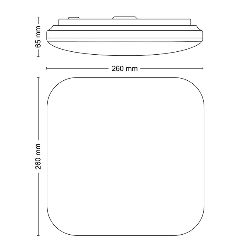 Philips - LED Laevalgusti LED/12W/230V 2700K