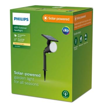 Philips - LED Päikesepaneeliga kohtvalgusti JIVIX LED/1,4W/3,7V IP44