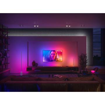 Philips - LED RGBW Hämardatav põrandalamp Hue SIGNE LED/29W/230V 2000-6500K valge