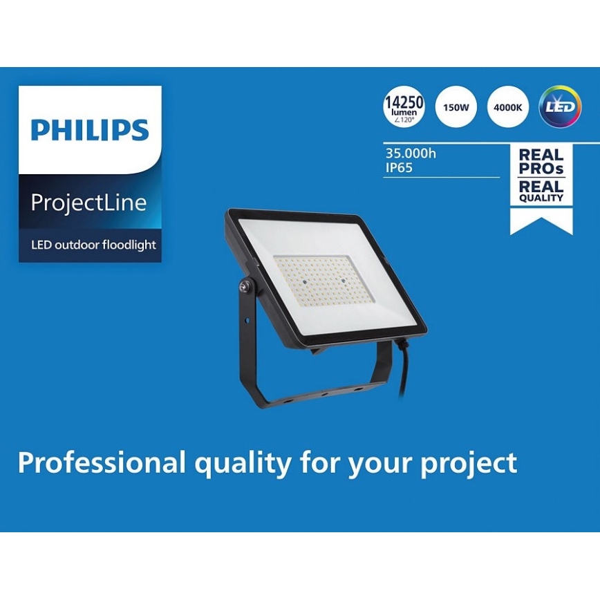 Philips - LED Väli prožektor PROJECTLINE LED/150W/230V IP65 4000K