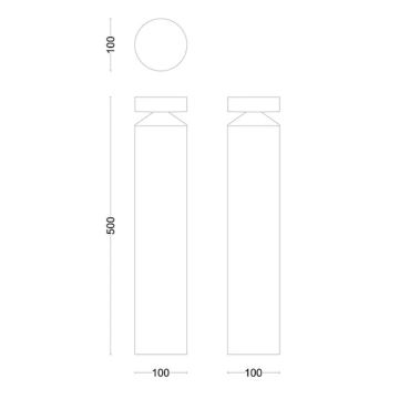 Philips - LED Välivalgusti LAVEN LED/6W/230V 2700K IP44