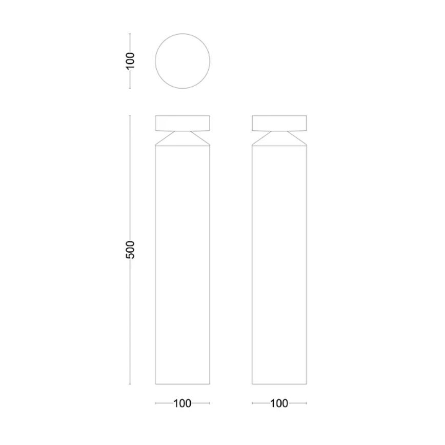 Philips - LED Välivalgusti LAVEN LED/6W/230V 2700K IP44