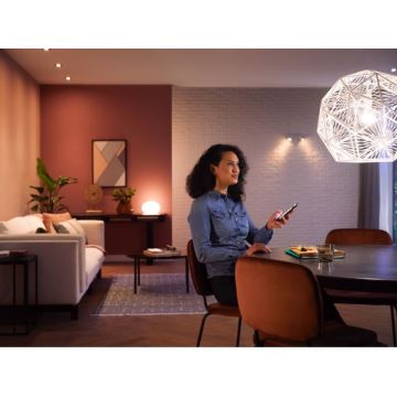 Põhikomplekt Philips Hue White Ambiance 3xE27/8W 2200-6500K + seade ühendamiseks ja kaugjuhtimispult