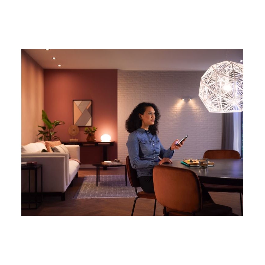 Põhikomplekt Philips Hue White Ambiance 3xE27/8W 2200-6500K + seade ühendamiseks ja kaugjuhtimispult