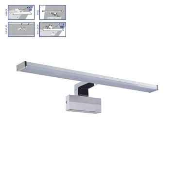 Prezent 70227 - LED Peeglivalgustus vannituppa TREMOLO PLUS LED/10W/230V IP44 3000/4000K 60 cm