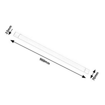 Rabalux - Köögikapialune LED-valgusti LED/30W/230V