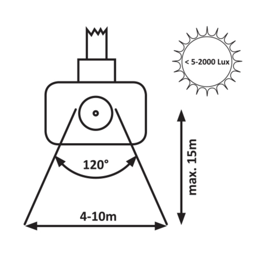 Rabalux - LED Prožektor anduriga LED/30W/230V 4000K IP44 must