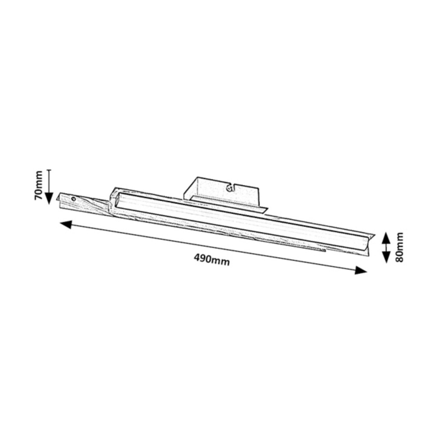 Rabalux - LED Seinavalgusti LED/12W/230V 3000K