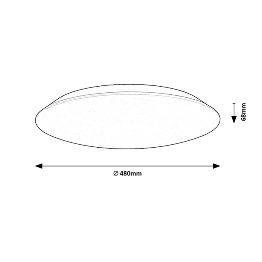 Rabalux - LED Laevalgusti LED/45W/230V 4000K 48 cm