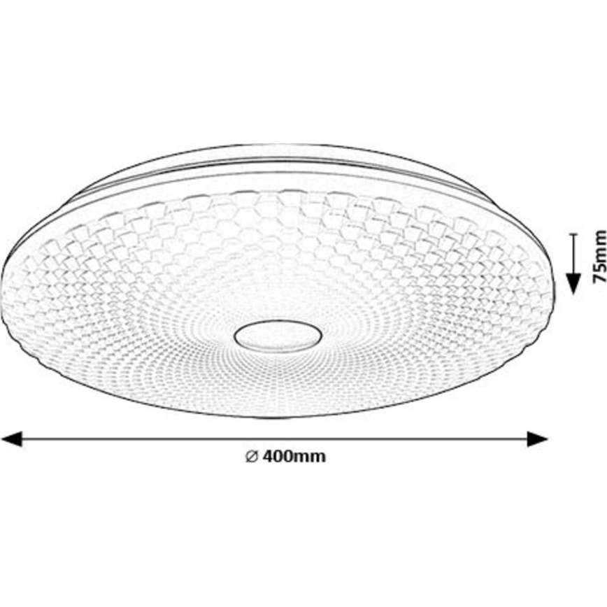 Rabalux - LED Laevalgusti LED/24W/230V 4000K d. 40 cm