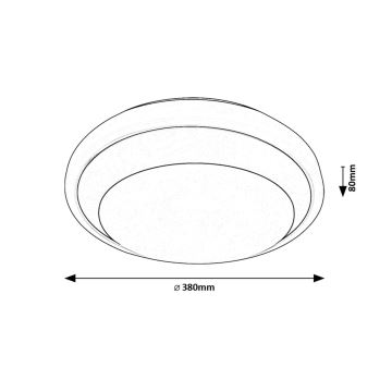 Rabalux - LED Laevalgusti LED/24W/230V 4000K