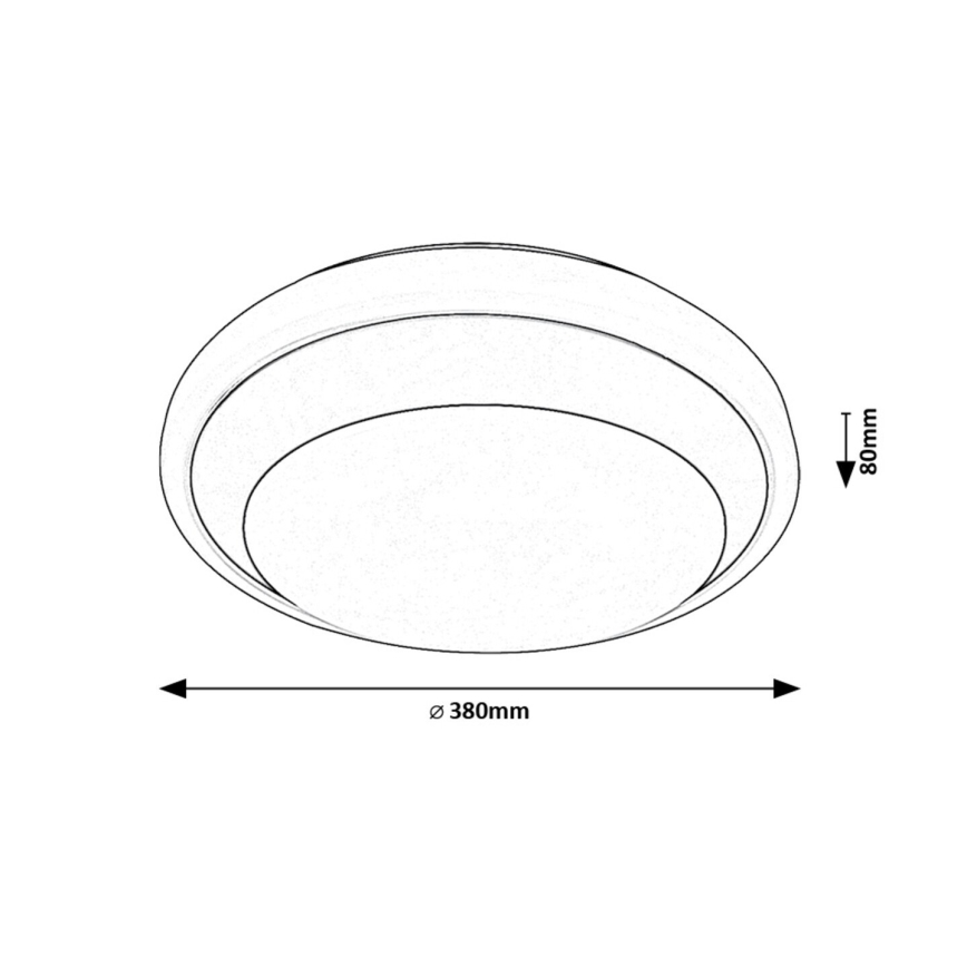 Rabalux - LED Laevalgusti LED/24W/230V 4000K