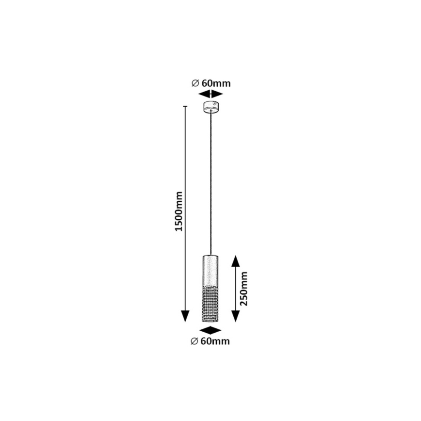 Rabalux - Lühter 1xGU10/35W/230V