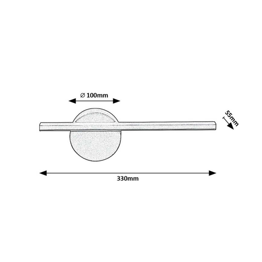 Rabalux - LED Seinavalgusti LED/6W/230V 4000K