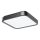 Rabalux - LED Laevalgusti vannituppa LED/48W/230V IP44 4000K 42x42 cm must