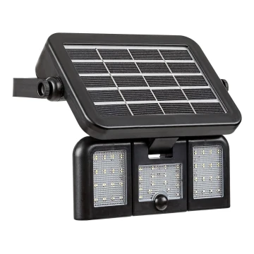 Rabalux - LED Päikesepaneeliga prožektor koos anduriga LED/9,6W/3,7V IP44