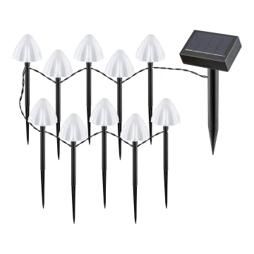 Rabalux - LED Päikesepaneeliga valgusti 10xLED/0,2W/1,2V IP44