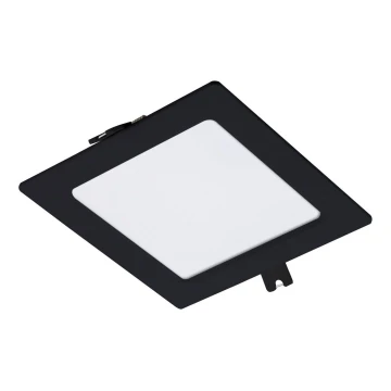 Rabalux - LED Süvistatav valgusti LED/6W/230V 12x12 cm must
