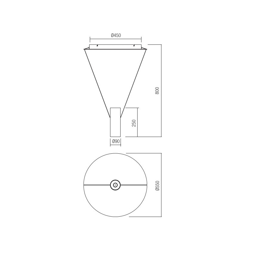 Redo 01-1971 - LED Hämardatav lühter ESSENCE LED/36W/230V CRI 90 3000K valge