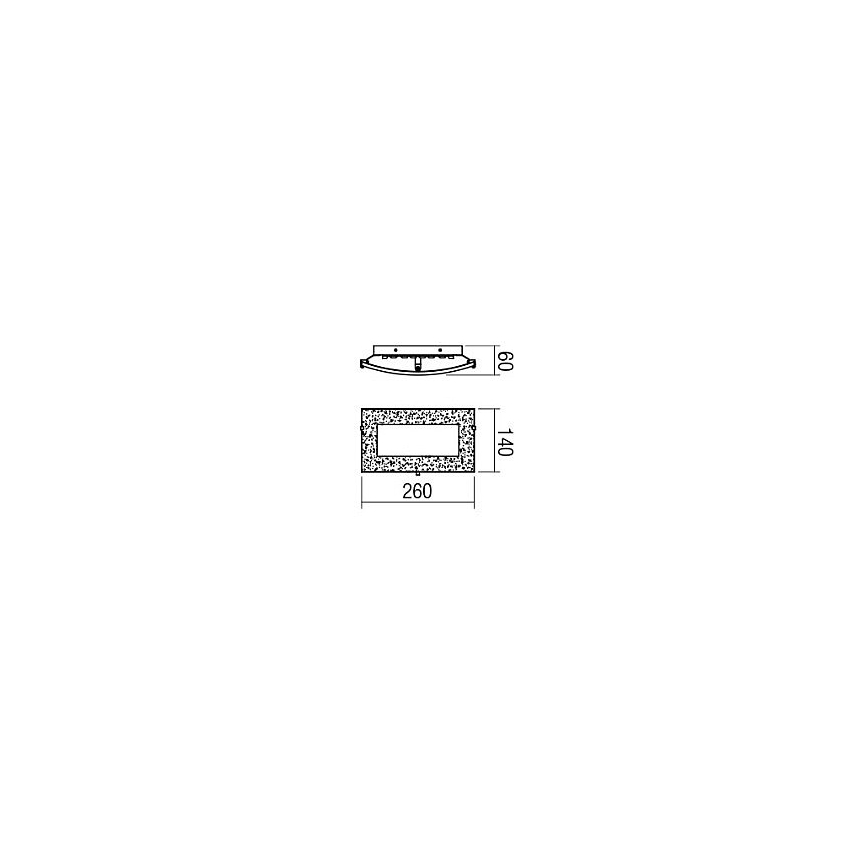 Redo 05-863 - LED Seinavalgusti ARTEMIS LED/10W/230V hõbedane