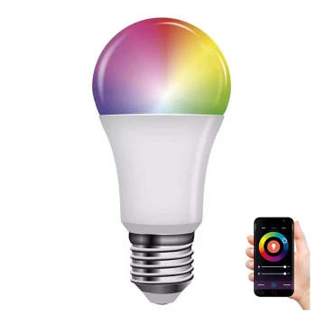 RGB LED Hämardatav pirn GoSmart A60 E27/9W/230V 2700-6500K Wi-Fi Tuya