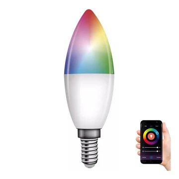 RGB LED Hämardatav pirn GoSmart E14/4,8W/230V 2700-6500K Wi-Fi Tuya