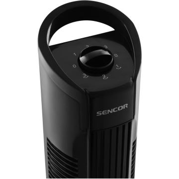 Sencor - Põrandaventilaator 50W/230V must