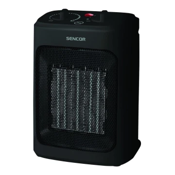 Sencor - Ventilaator keraamilise kütteelemendiga 900/1300/2000W/230V must