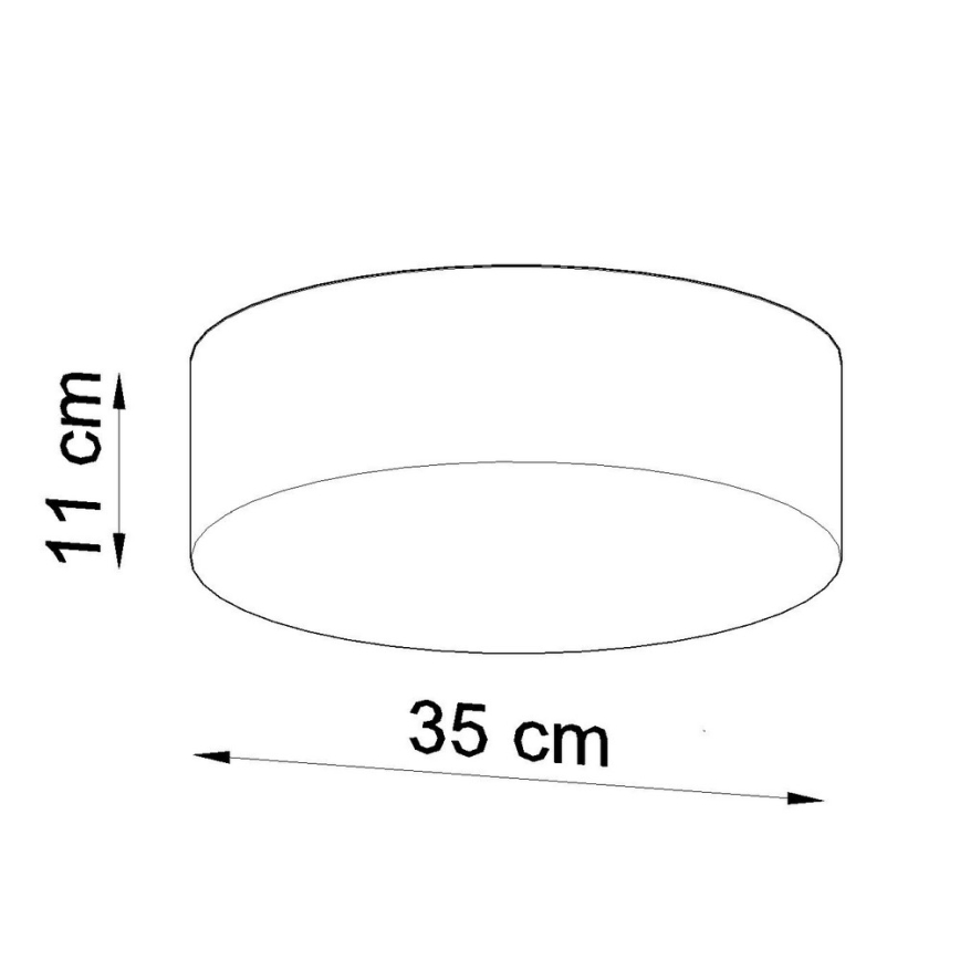 Sollux SL.0121 - Laevalgusti ARENA 35 2xE27/60W/230V must