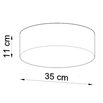 Sollux SL.0122 - Laevalgusti ARENA 35 2xE27/60W/230V hall