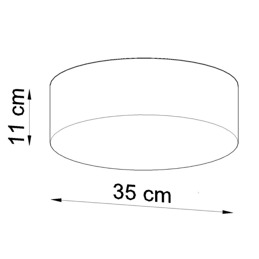 Sollux SL.0122 - Laevalgusti ARENA 35 2xE27/60W/230V hall