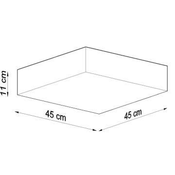 Sollux SL.0139 - Laevalgusti HORUS 45 3xE27/60W/230V must