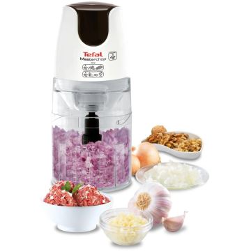 Tefal - Minilõikur 500 ml MASTERCHOP XL 500W/230V valge