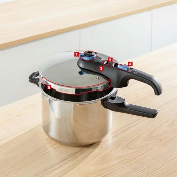 Tefal - Multikeetja 4 l SECURE TRENDY roostevaba