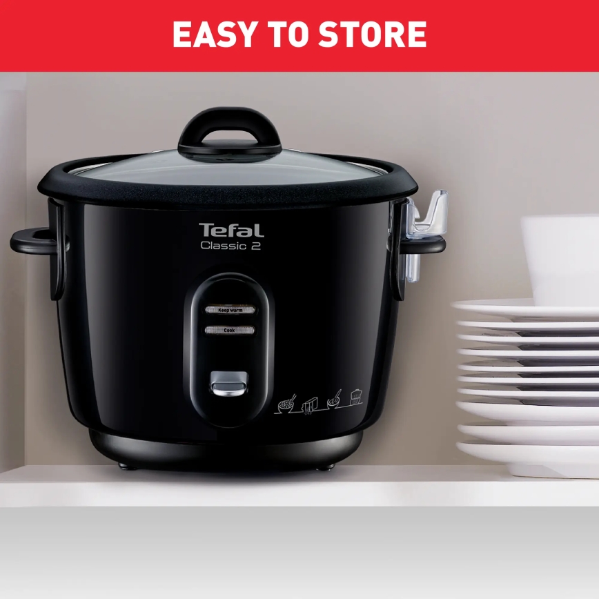 Tefal - Riisikeetja CLASSIC 500W/230V 3 l must