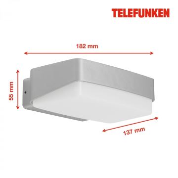 Telefunken 312204TF - LED Väli seinavalgusti LED/14W/230V IP44