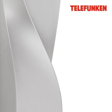 Telefunken 312704TF - LED Väli seinavalgusti 2xLED/5,5W/230V IP44 hõbedane