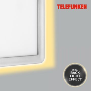 Telefunken 313604TF - LED Väli seinavalgusti LED/16W/230V IP44 hõbedane