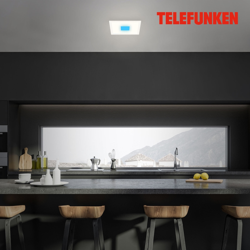 Telefunken 319006TF - LED RGBW Hämardatav valgusti LED/16W/230V 2700-6500K + kaugjuhtimispult