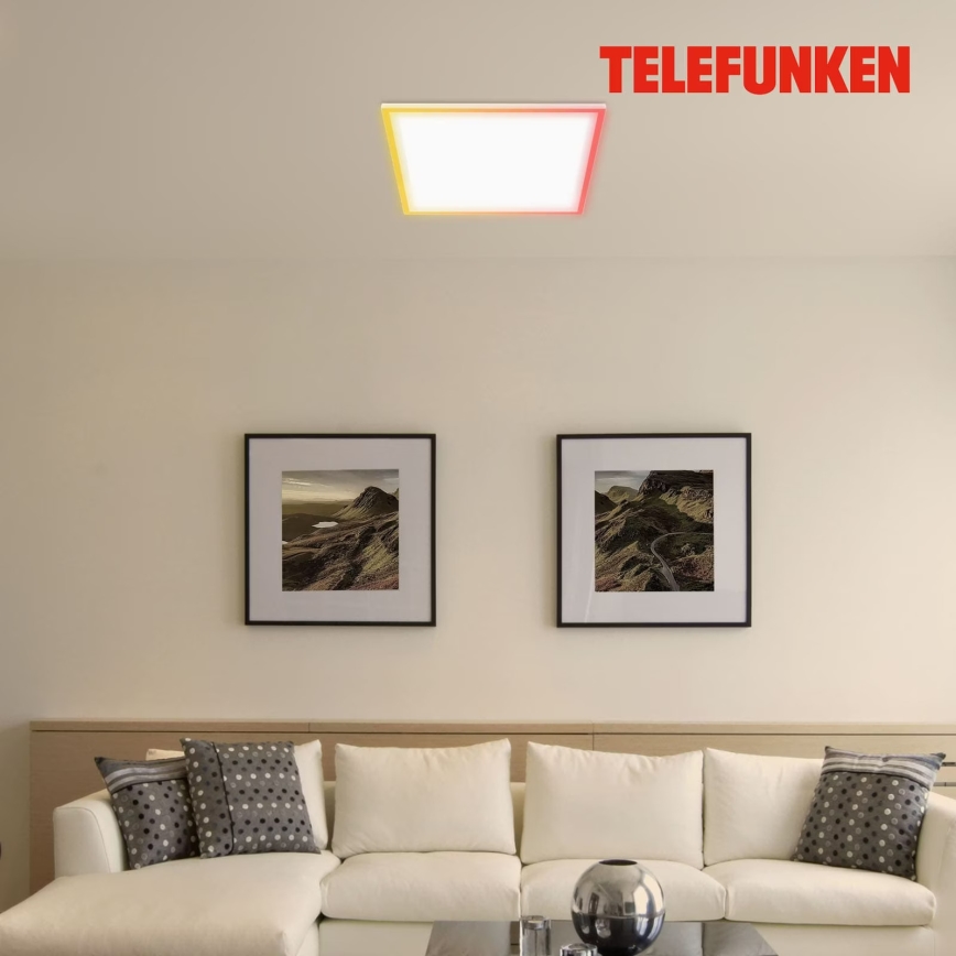 Telefunken 321206TF - LED RGB Hämardatav laevalgusti LED/18W/230V 3000-6500K + kaugjuhtimispult