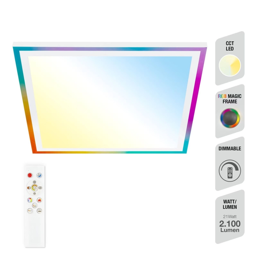 Telefunken 321206TF - LED RGB Hämardatav laevalgusti LED/18W/230V 3000-6500K + kaugjuhtimispult