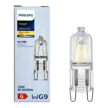 Tööstuslik pirn Philips G9/44W/230V 2800K