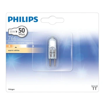 Tööstuslik pirn Philips HALOGEN GY6,35/35W/12V 3100K