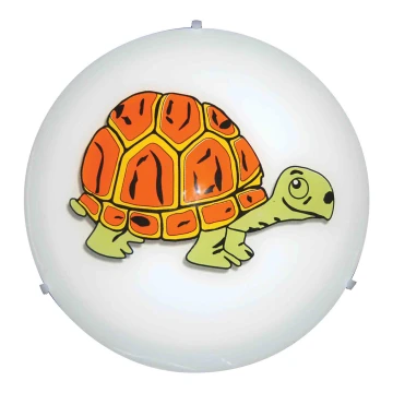 Top Light - Seinavalgusti lastele 5502/40/Turtle 2xE27/60W