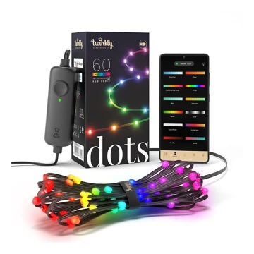 Twinkly - LED RGB Hämardatav valgusriba DOTS 60xLED 3 m Wi-Fi USB