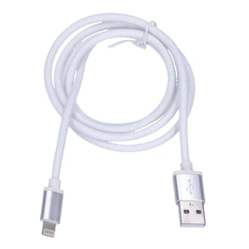 USB-kaabelkonnektor 2.0 A - välkkonnektor - välkkonnektor 1m