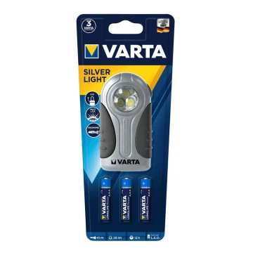 Varta 16647101421 - LED Käsitaskulamp SILVER LIGHT LED/3xAAA