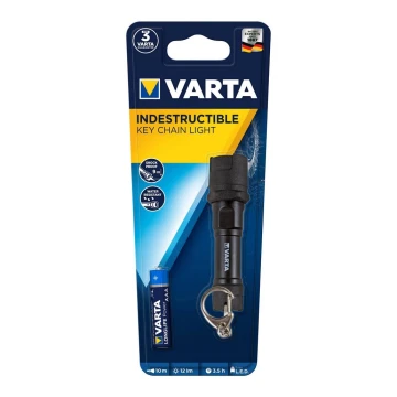 Varta 16701101421 - LED Taskulamp INDESTRUCTIBLE KEY CHAIN LIGHT LED/1xAAA